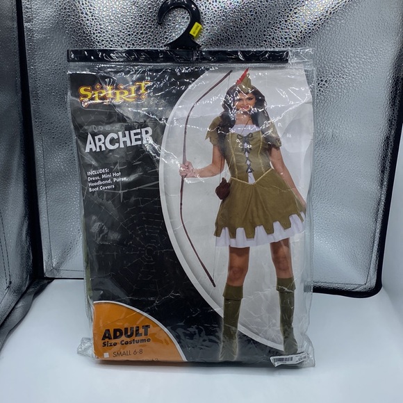 NWT Women’s Medium Archer Renaissance Halloween Costume - Picture 2 of 7